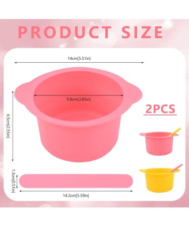 BEKECIDI Reusable Silicone Wax Heat Inserts & Spatula Set - Perfect Replacement for Wax Warmers | Eco-Friendly 2-Piece Wax Melt Kit - Buy Online on GoSupps.com