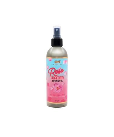 Rose Water Original 8oz Facial and Hair Mist for all day hydration