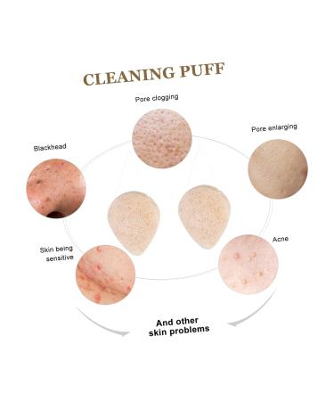 FRCOLOR Konjac Sponge Set - 3 Pcs Exfoliating Face & Body Wash Sponges | Natural Compressed Facial Cleanser for Glowing Skin - International Shipping Available - Buy Online on GoSupps.com