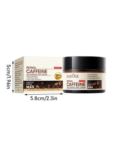 Buy Sadoer Hydrating Retinol Caffeine Anti-Wrinkle Cream & Eye Cream for Dark Circles - 5PC Set - Best International Shipping - Buy Online on GoSupps.com