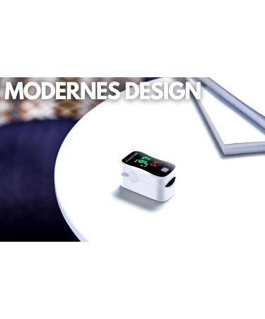 Pulsoximeter - Accurate Blood Oxygen Meter | OLED Finger Oximeter | SPO2 Pulse Measuring Device for Home Use - Buy Online on GoSupps.com