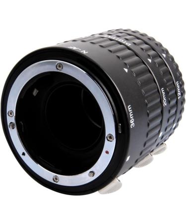 Mcoplus Auto Focus Macro Extension Tube Set for Nikon AF AF-S DX FX SLR Cameras - 12mm 20mm 36mm | MCO-N-B - Buy Online on GoSupps.com