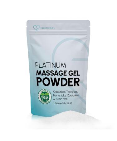 Gel Nuru japonais en poudre 50g Platinum Edition | Refermable | Jusqu 5L de gel | Glissant neutre ne tache pas | Sans paraben ni glyc rine | Fabriqu au Japon Platinum - 50g