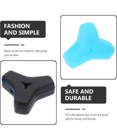 Fomiyes 20-Pack Silicone Anti-Slip Glasses Holder - Gaming Leg Hooks & Slipproof Pebble Gel Design - Buy Online on GoSupps.com