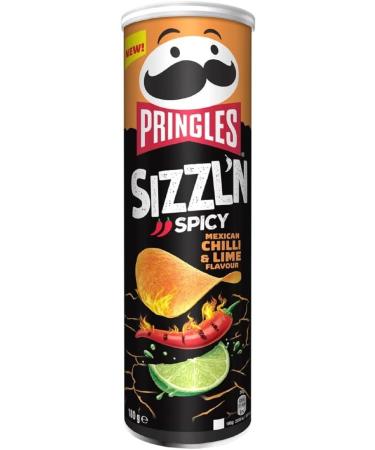 Pringles Sizzl'n Chilli & Lime Sharing Crisps 180g