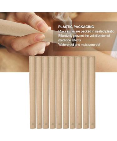 Buy Moxa Roll - 10pcs Pure Moxa Stick for Acupuncture & Muscle Relaxation | International Shipping Available - Buy Online on GoSupps.com