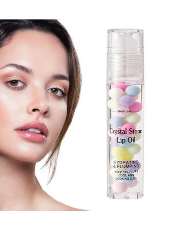 G n rique Roll -A Transparent Lip Oil - Non-titled Lip Moisturizing Naturally Natural Effect Daily Lip Treatment Nourishing Lip Gloss with Light Textures | Lab