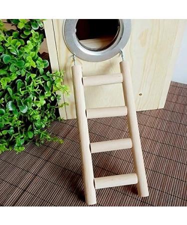 BlueMoo Wooden Pet Ladder Cage Toys for Parrot Bird Budgie Rodent Hamster Mouse Gerbil - Buy Online on GoSupps.com
