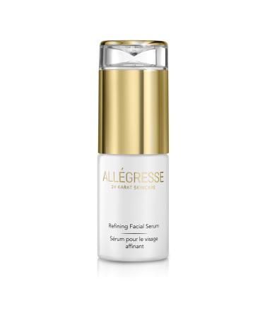 ALL GRESSE 24 KARAT SKINCARE Gold Refining Facial Serum - Anti Aging & Anti Wrinkle Serum for Plumper Firmer and Smoother Skin Formulated With Progeline Superox-C 1 oz