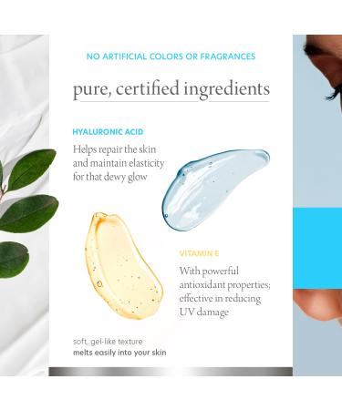 Pure Formula Hyaluronic Acid & Vitamin E Daily Face Moisturizer - Reduce Acne Scars Fines Lines Wrinkles Hydrating Day Cream - Cruelty Free Korean Skin Care For All Skin Types - 1.69 Fl. oz/ 50ml - Buy Online on GoSupps.com