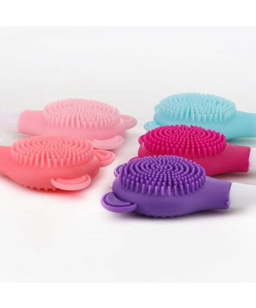 Bestmax Manual Facial Brush - Silicone Facial Scrubber for Deep Pore Exfoliation - 10 Pcs - Buy Online on GoSupps.com
