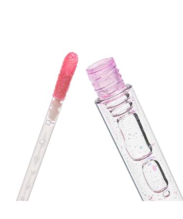 Pack of 6 Vegan Kids Clear Colour Change Bear Candy Lip Oil | Glossy Moisturizing Lollipop Lipgloss for Girls - Buy Online on GoSupps.com