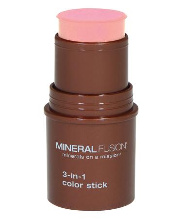 Mineral Fusion 3-in-1 Color Stick  Rosette  0.18 oz