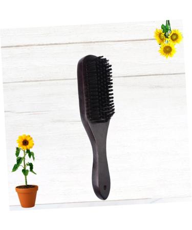 Minkissy 2-Piece Nail & Beard Cleaning Brush Set - Curly Hair Nylon Bristles Wooden Handle | Men's Grooming Essential - Buy Online on GoSupps.com