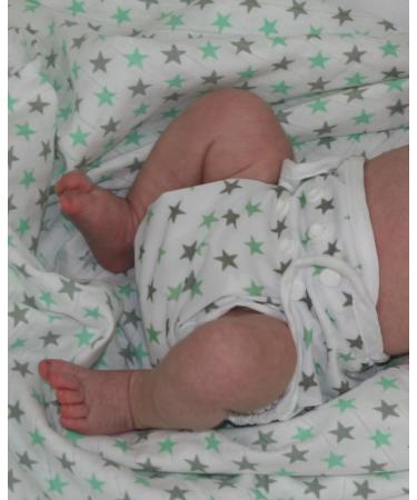 MuslinZ 6pk Baby Muslin Squares | Soft & Absorbent Burp Cloth | 100% Cotton 70x70cm | Newborn Essential | Mint - Buy Online on GoSupps.com