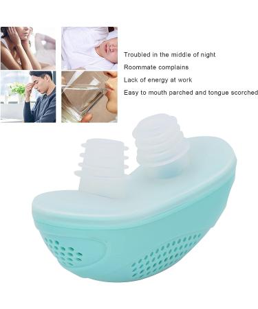 Brrnoo Anti Snoring Device - Electronic Green Nasal Vent Plugs for Better Sleep - Buy Online on GoSupps.com