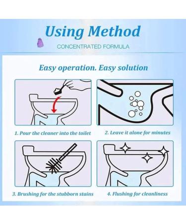 Touch Free Fizzy Foam Toilet Cleaner 2023 New Splash Toilet Cleaner Foaming Powder Splash Toilet Cleaner Foam Powder Easy To Help You Solve In Toilet Cleaning (2 Pcs 250g) 2 Pcs 250g - Buy Online on GoSupps.com