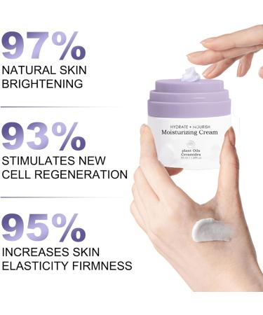 Vitamin E Anti-Aging Day Cream for Combination Skin - 50ml Purple | Hydrating and Nourishing Facial Moisturizer for Women - Buy Online on GoSupps.com