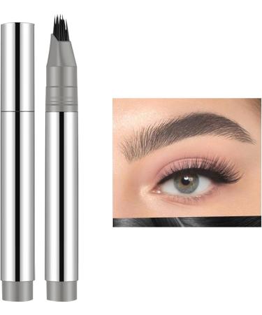  Dubbulon Eyebrow Pen - Dual Function Pen for Eyebrow Filling and Density - Anti-Slip Natural Hair Effect Long-Lasting Sweat-Resistant - Buy Online on GoSupps.com