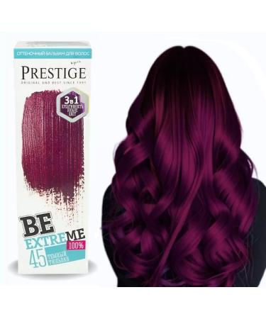 Rosa Impex Semi-permanent hair dye balm 45 Dark Tulipane BeEXTREME 100% ammonia-free paraben-free PPD balzam ottenochny besulfatny dli volos 45 Temny tulopa. N