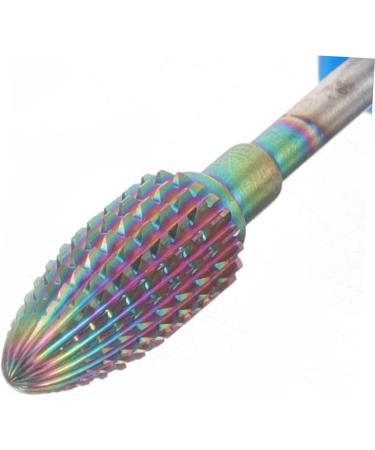 Ipetboom Tool Nail Bits for Nail Drill Manicure Drill Bits Nail Drill Bits for Nail Salon Acrylic Nail Drill Bits Manicure Art Drill Bits Cuticle Pusher Nail Clippers Grinding Head Women's 5.4x1.2cm Colorful - Buy Online on GoSupps.com