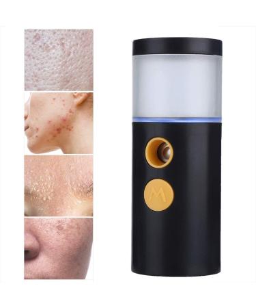Nano Facial Sprayer Rechargeable Portable Nano Spray Mini Face Mist Handy Sprayer Atomization Moisturizing Face Steaming Sprayer 20ml Face Steamer Sprayer for Skin Care Eyelash(Black) - Buy Online on GoSupps.com