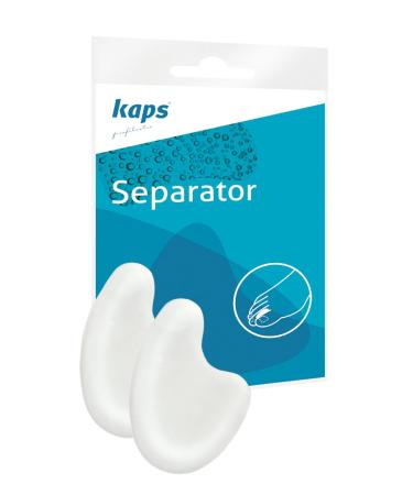 Toe Separators Toe Spacers Soft Gel Cushion Corn Protectors Hallux Valgus 2 Pack Separator (Large)