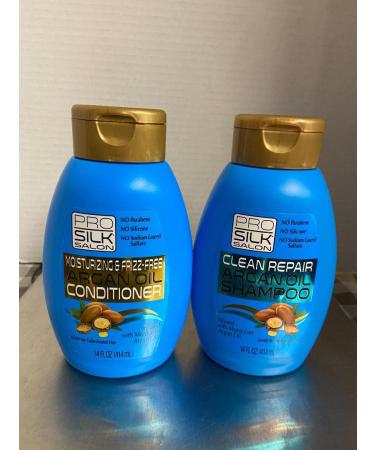 Pro Silk Clean Repair Shampoo with Argon and Conditioner (1 of EA 14 oz)