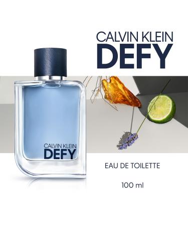 Calvin Klein Defy Eau de Toilette Woody Men's Cologne With Notes of Bergamot Oil Lavender Absolute & Vetiver Oil Long Lasting Fragrance 3.3 Fl Oz (Pack of 1) - Buy Online on GoSupps.com
