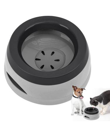 WasernAbf for dogs on the way 750ml qianyou exhaustproof splash protection food creation dog bowls cataps katzier slippayed car travel drinking snap plastic removable water bowl green 750ml gray - Buy Online on GoSupps.com