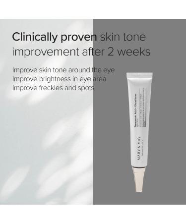  Mary&May Tranexamic Acid + Glutathione Eye Cream 12g - Buy Online on GoSupps.com