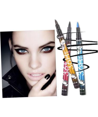 TOVINANNA 3pcs Liquid Liner Eyeliner Eyeline Pencil Make up Waterproof Pen - Buy Online on GoSupps.com