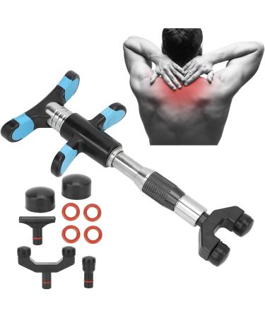 Manual Chiropractic Tool with 10 Gears - Adjustable Chiropractic Adjustment Tool (Black) for Optimal Pain Relief - Buy Online on GoSupps.com