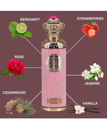 HERITAGE COLLECTION - PINK MISS Eau De Parfum Spray 140ML (4.7 OZ) A Playful Fruity-Floral Scent With An Elegant Finish. - Buy Online on GoSupps.com