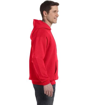 Hanes Men's Medium Athletic Red Hoodie - Comfort and Style for Active Men - Buy Online on GoSupps.com