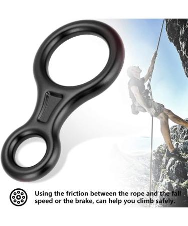 EIHI 35kN Abseiling Device | Figure of Eight Climbing Descender for 8-13mm Rope | International Shipping - Buy Online on GoSupps.com