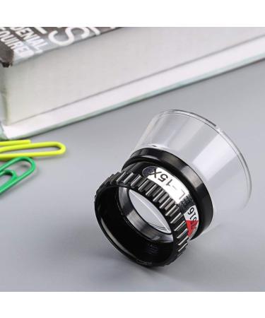 Magnifying Jeweler Watch Magnifier Tool Portable 15X Monocular Magnifying Glass Loupe Lens Eye Magnifier Len Repair Kit Tool Made in China - Buy Online on GoSupps.com