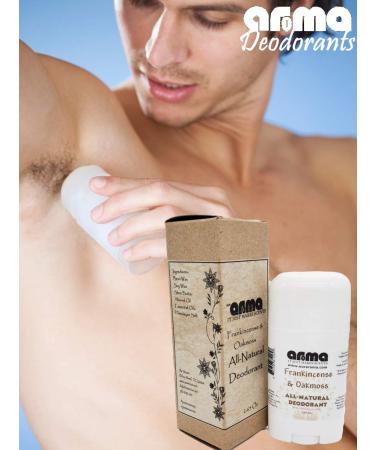 Men's Custom All-Natural Hand-Poured Aluminum-Free Deodorant - 2.65 Oz | Eco-Friendly & Effective - Buy Online on GoSupps.com