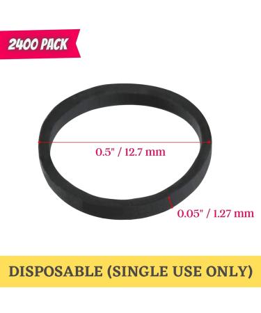 Mr. Pen 2400 Pack Black Rubber Bands for Hair - Small Hair Ties for Girls - Buy Online on GoSupps.com