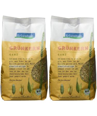 Reformhaus Green Spelt completely organic 500 g (pack of 2) 500 g (pack of 2)