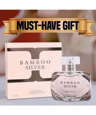 EBC PERFUME Bamboo Silver Spray Perfume - Eau De Parfum for Women - 3.4 fl.oz - Buy Online on GoSupps.com
