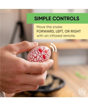 Remote Control Snake Cat Toy - Interactive RC Toy Snake for Active Indoor Cats | Realistic and USB Charged - AmazinglyCat - Buy Online on GoSupps.com