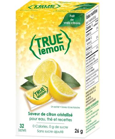 TRUE CITRUS Lemon Beverage Powder 32-Count 25.8G - Buy Online on GoSupps.com