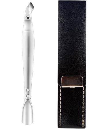 Cuticle Trimmer Stain Steel Cuticle Nip with Pusher Nail Dead Skin Remover for Fingernails/Toenails Professional Manicure Nail Tools - Buy Online on GoSupps.com