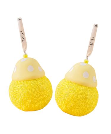 FOMIYES 4 pcs Mushroom Bath Balls Body scrubbers for Bubble Maker SPA Body Brush Bath sponges for Shower Soft Shower Puff loofahs Shower Puffs Ball Bath Wipe Cartoon Child Polyester