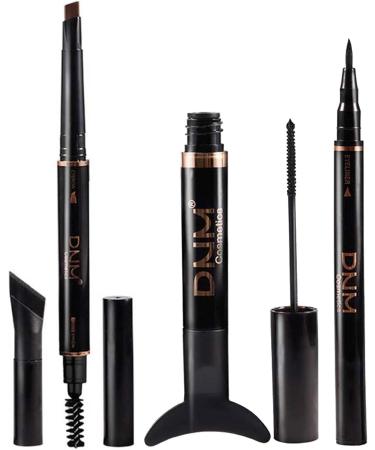 Eye Makeup Set Waterproof Mascara Black | All Day Exquisitely Full Professional Eye-Makeup Lengthening Thickening Long Lasting Eyelashes 04# - Buy Online on GoSupps.com