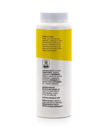 ACURE Dry Shampoo - 100% Vegan, Certified Organic Rosemary & Peppermint Formula - 1.7 Fl Oz - Buy Online on GoSupps.com