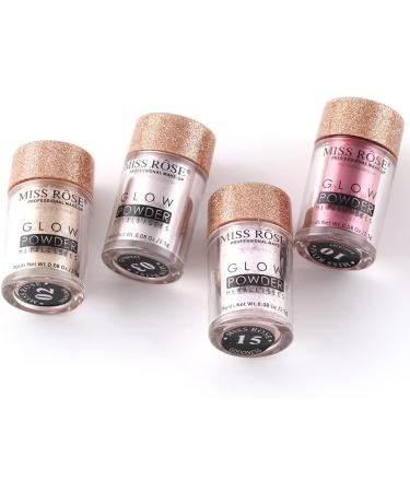 SPESHION Monochrome Glitter Pink Pearl Eye Shadow - Waterproof Lazy Eye Shadow Powder Makeup (01) - Buy Online on GoSupps.com