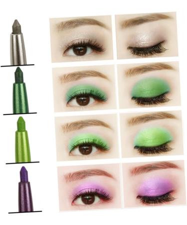 FOMIYES 24 Pcs Eyeliner Pencil Metallic Eyeshadow Stick Eyeshadow Pen Eye Shadow Pencil Beauty Tools Miss 1 count (Pack of 1) As Shownx2pcs - Buy Online on GoSupps.com