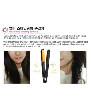 3-in-1 Multifunctional Hair Straightener: Straighten, Curl, and Wave with Ease - Buy Online on GoSupps.com